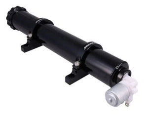 0.5L BLACK ROUND WASHER TANK WITH PUMP | ALY-221BK