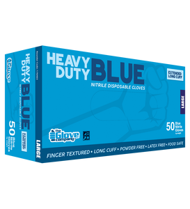 Heavy Duty Blue®  Disposable Gloves Box of 50