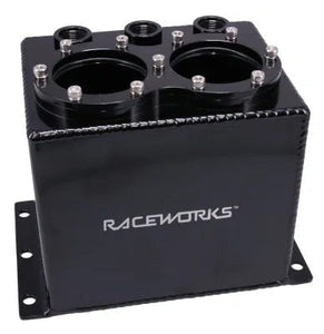 2.5L SURGE TANK KIT BLACK SUIT TWIN 044 | ALY-232BK-NZRACEWORKS-Autoignite NZ