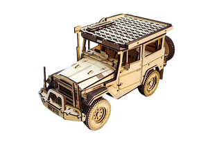 3D WOODEN CONSTRUCTION KIT | TOYOTA FJ40 CUSTOM