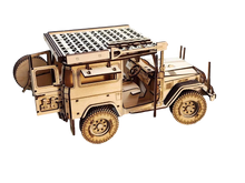 Load image into Gallery viewer, 3D WOODEN CONSTRUCTION KIT | TOYOTA FJ40 CUSTOM
