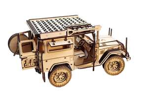 3D WOODEN CONSTRUCTION KIT | TOYOTA FJ40 CUSTOM