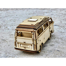 Load image into Gallery viewer, 3D WOODEN CONSTRUCTION KIT | VOLKSWAGEN KOMBI CAMPER
