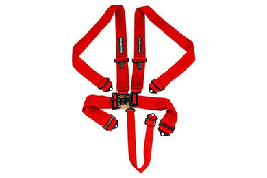 5 POINT SFI LATCH/LINK HARNESS (RED) | VPR-100RD-RACECAR-NZRACEWORKS-Autoignite NZ