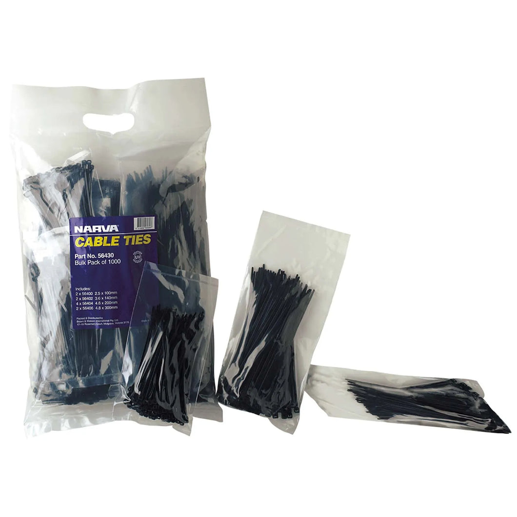 PKT 1,000 CABLE TIE BONUS PACK W/ CABLE CUTTING TOOL | 56430BP