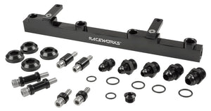 RACEWORKS FUEL RAIL SUITS NISSAN SILVIA/180SX S13 SR20 | ALY-033BK