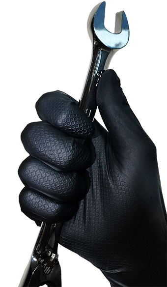 Black Rocket Xtra Grip®  Disposable Gloves Box of 50