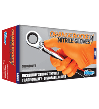 Load image into Gallery viewer, Orange Rocket® Disposable Gloves Box of 100
