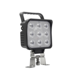 LED SQUARE WORKLAMP FLOOD BEAM W/HANDLE & SWTCH 9 - 36V 54W 9 | IWL9654SF