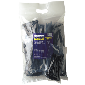 CABLE TIE BULK ASSORTED (1000) | 56430