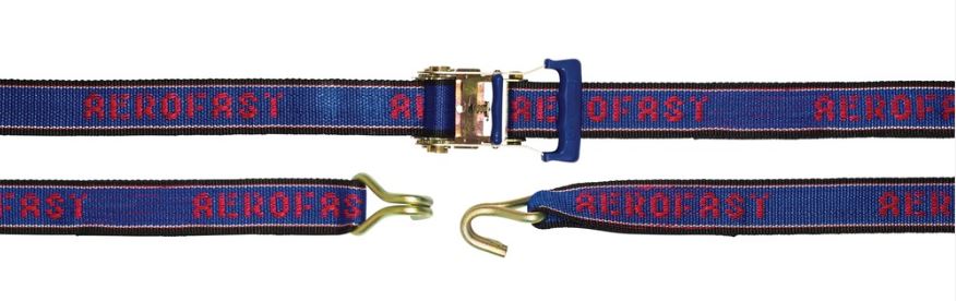 Light Commercial Ratchet Tiedown - J-Hooks 37mm x 6m | 2000kg's