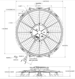 MARADYNE 12IN CHAMPION SERIES 12V FAN | M123K