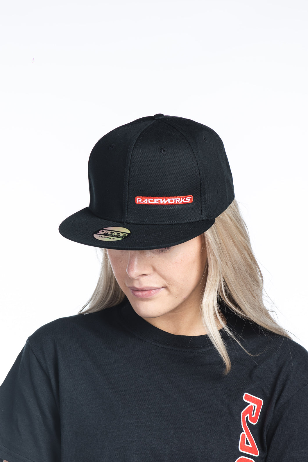 RACEWORKS FLAT PEAK CAP | MER-582