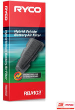 Load image into Gallery viewer, RYCO HYBRID  BATTERY AIR FILTER | RBA102
