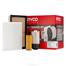 Load image into Gallery viewer, 4X4 AND PASSENGER VEHICLE SERVCE KITS | OIL, AIR &amp; FUEL FILTERS | RYCO
