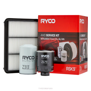 4X4 AND PASSENGER VEHICLE SERVCE KITS | OIL, AIR & FUEL FILTERS | RYCO