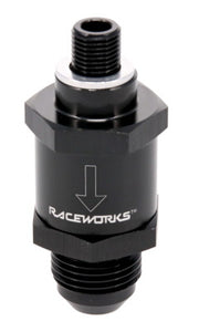 RACEWORKS AN ONE WAY VALVES