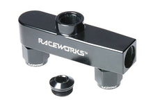 Load image into Gallery viewer, RACEWORKS SINGLE OUTLET LOG | RWF-940-08BK
