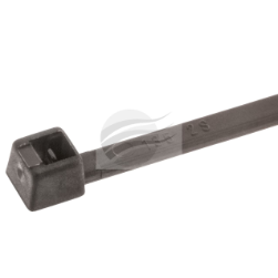 PKT100 CABLE TIE 100mm x 2.5mm BLACK | SEL.3.202