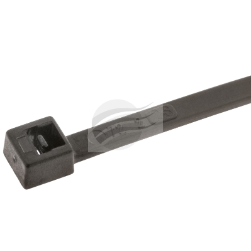 PKT100 CABLE TIE 140mm x 3.5mm BLACK | SEL.3.210