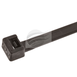 PKT100 CABLE TIE 320mm x 7.5mm BLACK | SEL.3.438