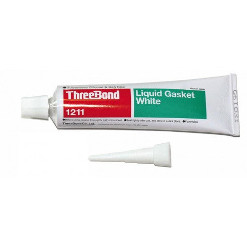 3BOND 1211 RTV SILICONE WHITE 100G | 1211-100