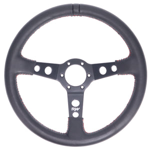 350MM SUEDE STEERING WHEELS ~ DISHED