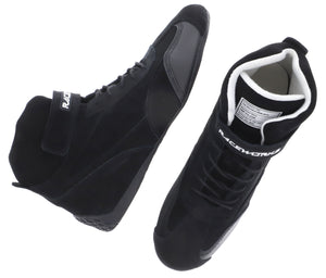 RACEWORKS BLACK BOOTS SIZE-10.5 | VPR-240BK-10.5