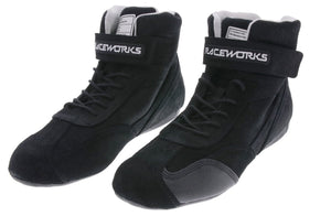 RACEWORKS BLACK BOOTS SIZE-9 | VPR-240BK-9