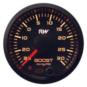 RACEWORKS 52MM ELECTRONIC BOOST/VAC GAUGE (PSI) KIT | VPR-300