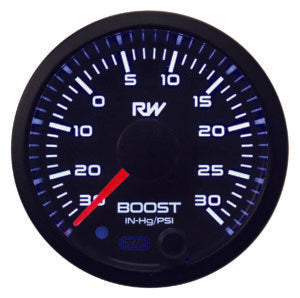 RACEWORKS 52MM ELECTRONIC BOOST/VAC GAUGE (PSI) KIT | VPR-300