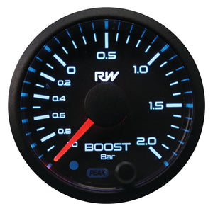 RACEWORKS 52MM ELECTRONIC BOOST/VAC GAUGE (BAR) KIT | VPR-301