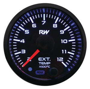 RACEWORKS 52MM ELECTRONIC EGT GAUGE KIT 200-1200DEG | VPR-302