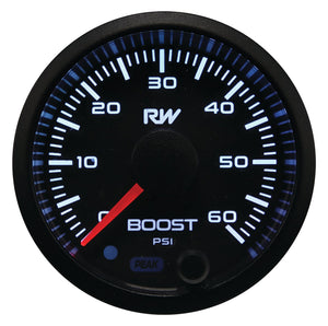 RACEWORKS 52MM ELECTRONIC DIESEL BOOST GAUGE KIT (60PSI) | VPR-309