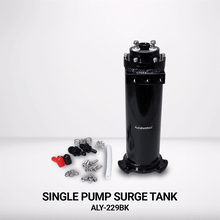 Load image into Gallery viewer, 1.0L SURGE TANK KIT SUITS 39-40MM INTANK PUMP | ALY-229BK
