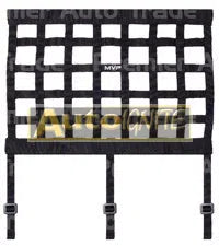 BLACK 18INX24IN WINDOW NET WITH STRAPS | VPR-090BK-RACECAR-NZRACEWORKS-Autoignite NZ