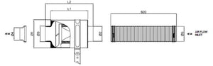 BMC CDA AIRBOX 100/150/200 (CDA100-150) | ACCDA100-150