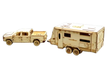 Load image into Gallery viewer, CARAVAN 3D CONSTRUCTION KIT | JAYCO WORK N PLAY
