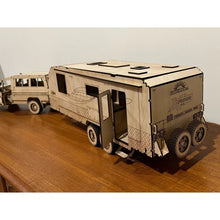 Load image into Gallery viewer, CARAVAN 3D CONSTRUCTION KIT | KOKODA FORCE 2 X TRAIL
