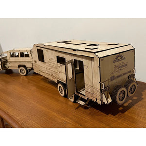 CARAVAN 3D CONSTRUCTION KIT | KOKODA FORCE 2 X TRAIL