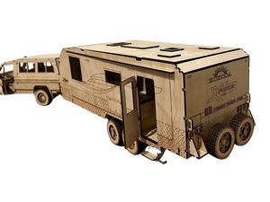 CARAVAN 3D CONSTRUCTION KIT | KOKODA FORCE 2 X TRAIL