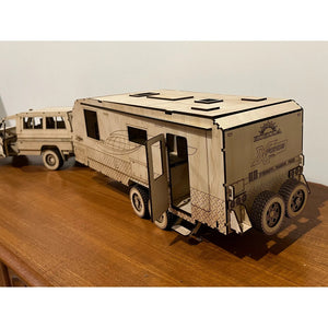 CARAVAN 3D CONSTRUCTION KIT | KOKODA FORCE 2 X TRAIL