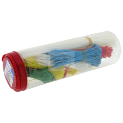 CABLE TIE ASSORTMENT 1000PCS ASSORTED COLOURS & SIZES | CT1000