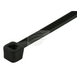 PKT100 CABLE TIE 150mm X 3.6mm BLACK UV & HEAT RESISTANT | CT4001