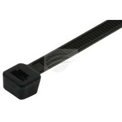 PKT100 CABLE TIE 200mm X 4.8mm BLACK UV & HEAT RESISTANT | CT4004