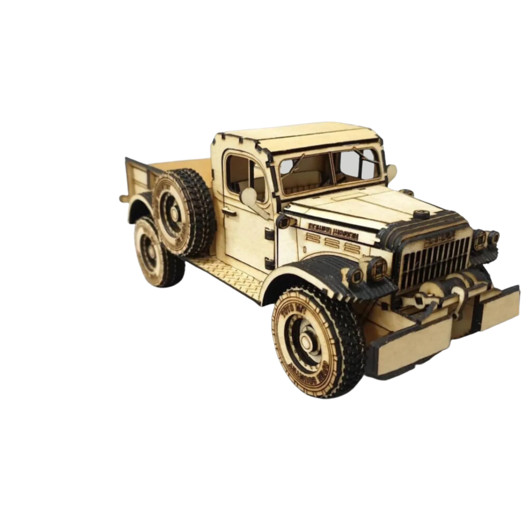 DODGE 1939 3D MODEL AND CONSTRUCTION KIT | POWERWAGON