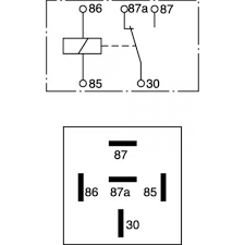 BOSCH RELAY 20-30AMP CHANGE OVER | 0 332 209 150