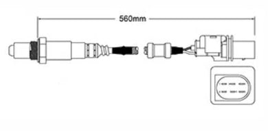 EXHAUST GAS OXYGEN SENSOR | EGO-886