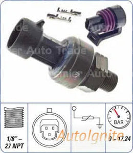 FUEL AND OIL PRESSURE SENSOR 1/8 NPT 250 PSI TI | OPS-019