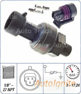 FUEL AND OIL PRESSURE SENSOR 1/8 NPT 250 PSI TI | OPS-019